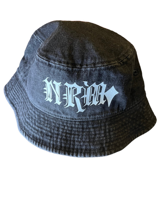 “NRM” Denim Bucket Hat