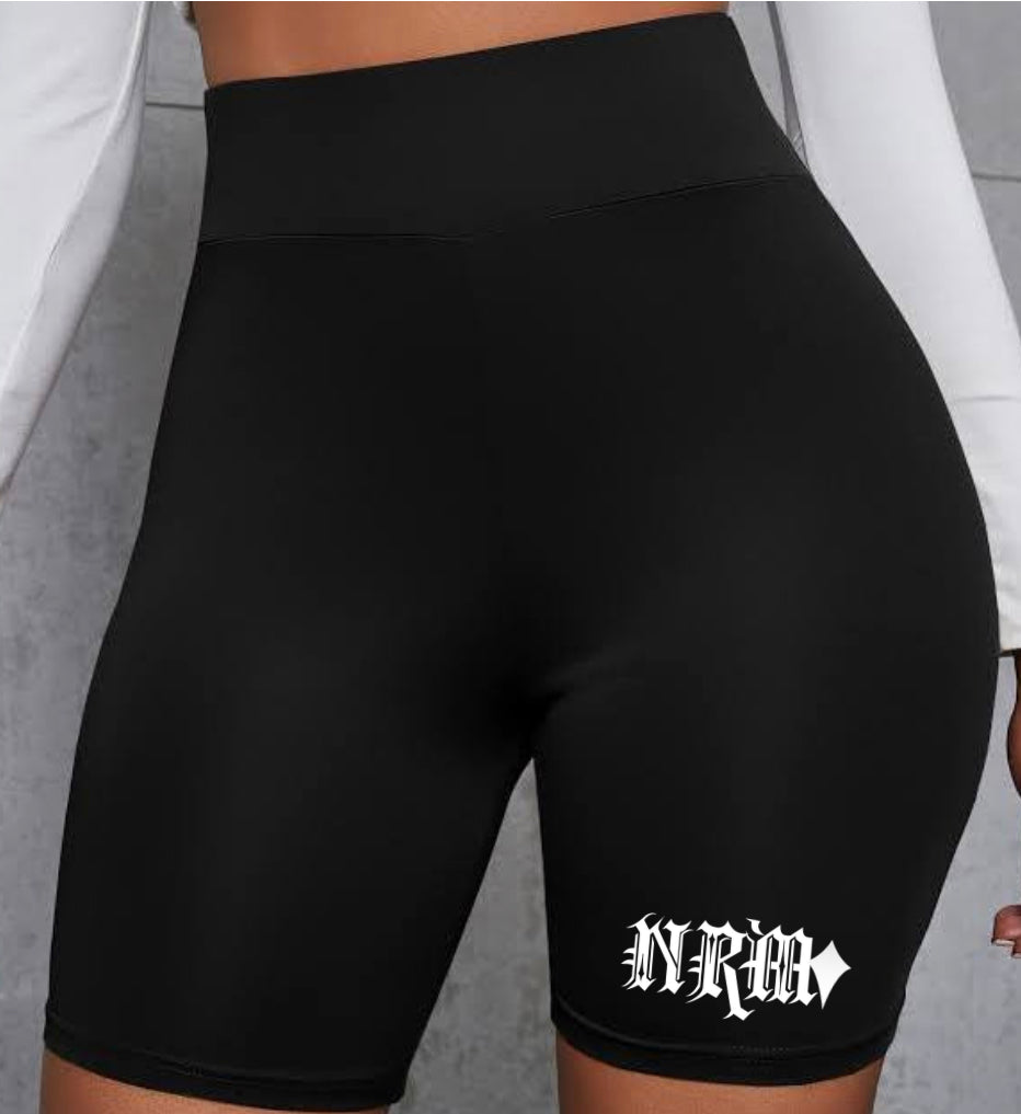 ‘BLACK’ NRM Biker Shorts