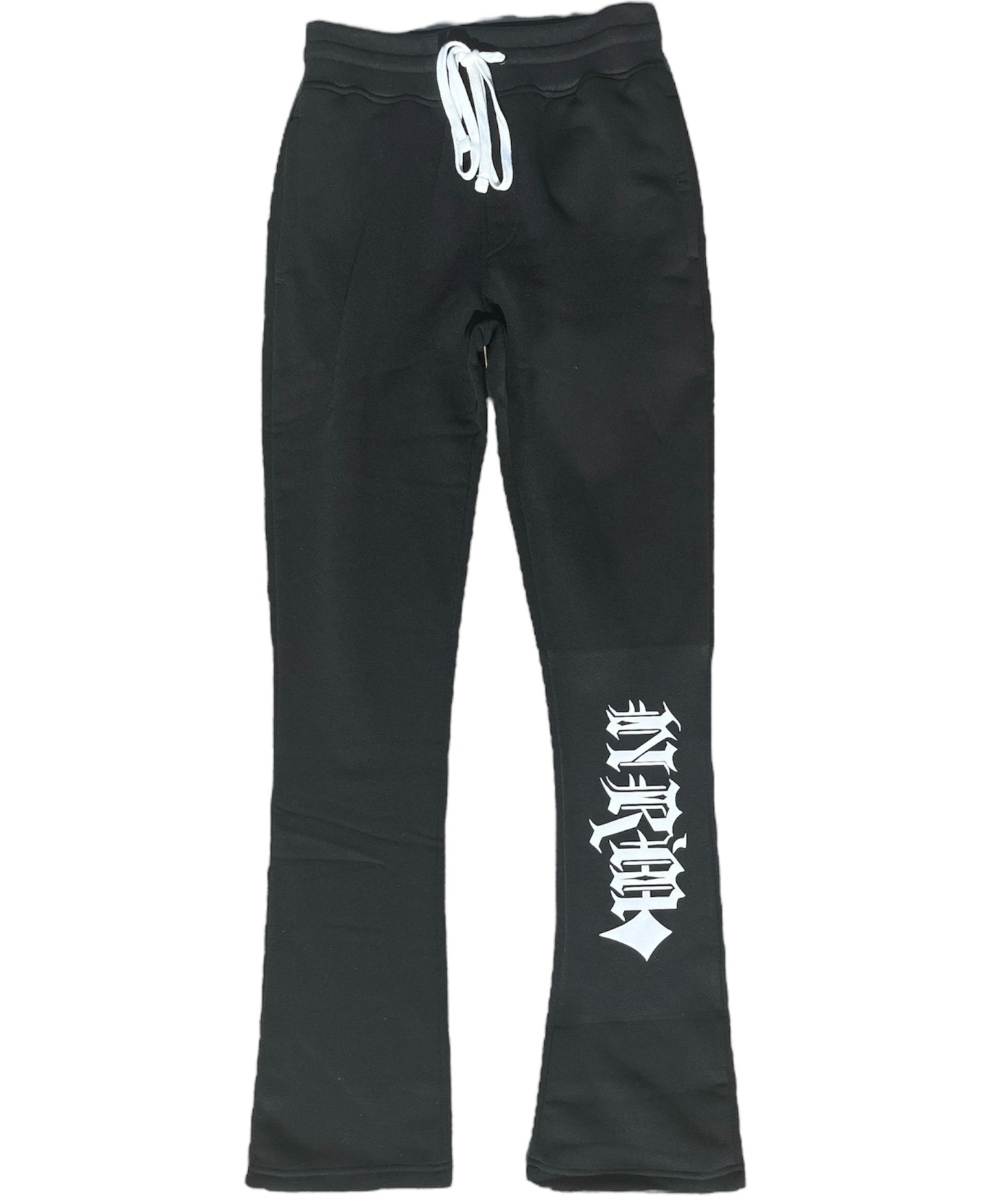 ‘BLACK’ NRM Stacked Sweats