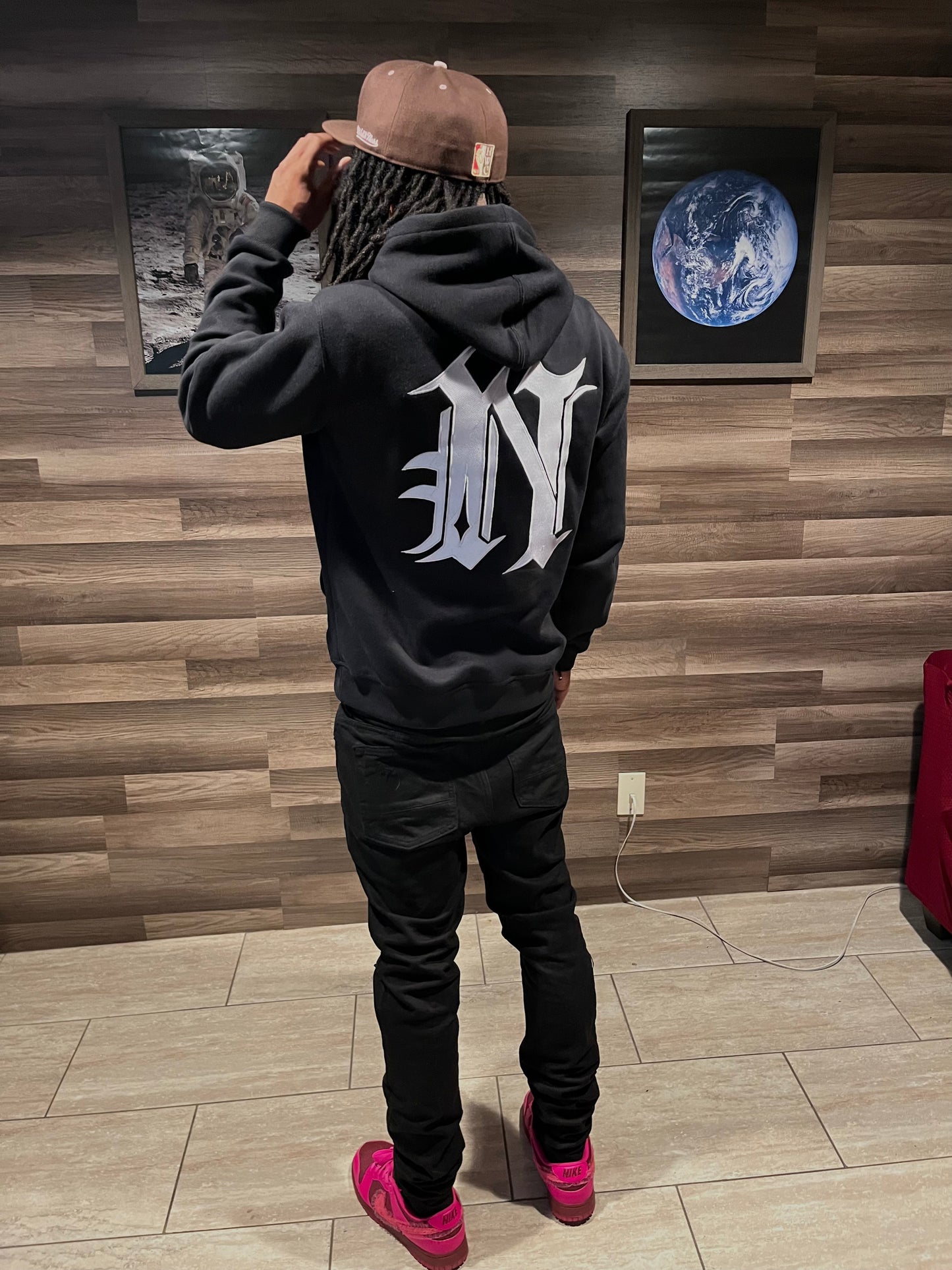 No Role Model Black Hoodie