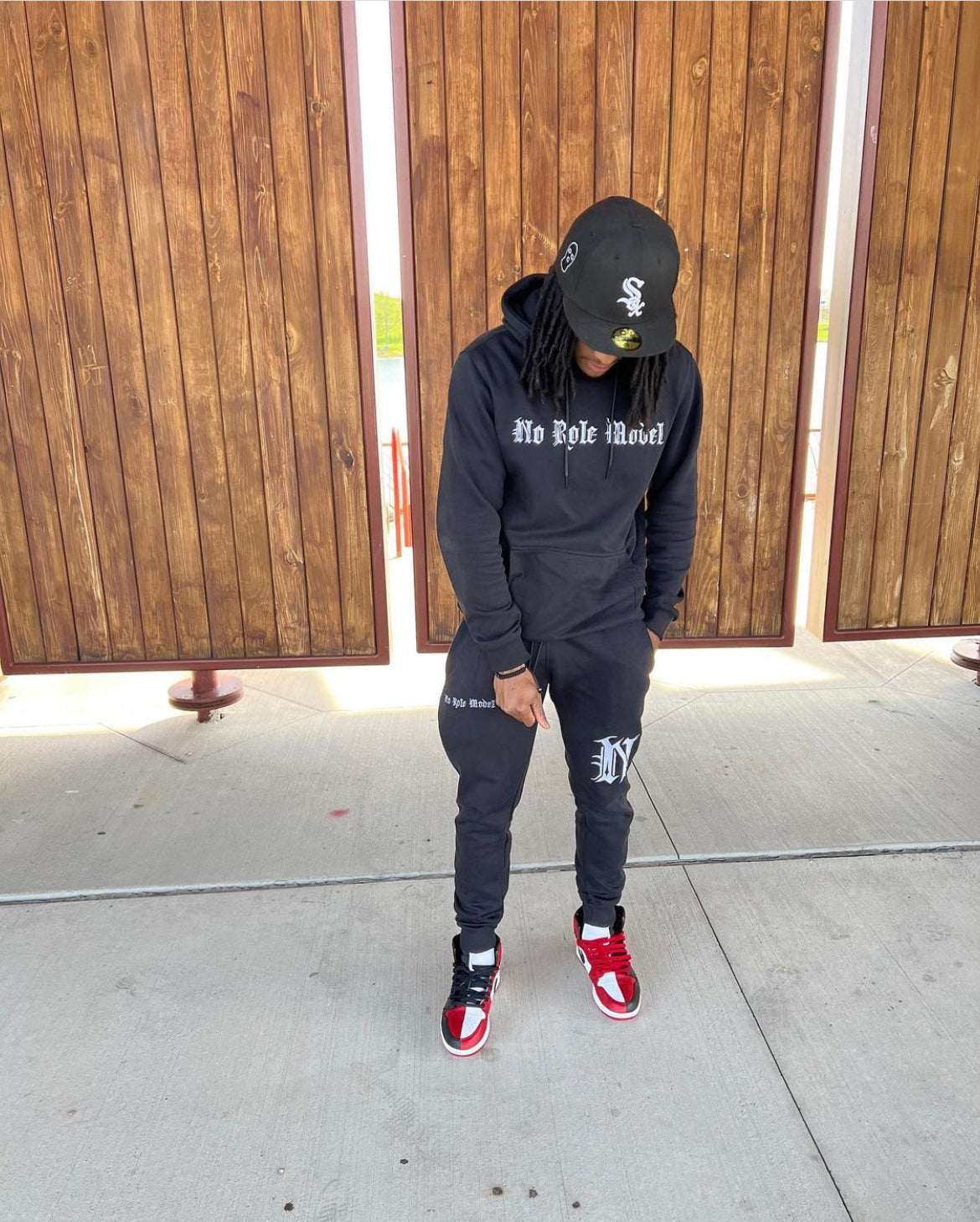 No Role Model Black Hoodie